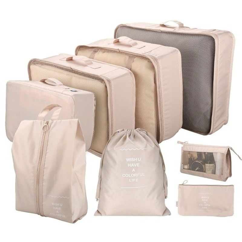 Kit Sacs de rangement - Travel bag Organizer