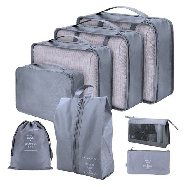 Kit Sacs de rangement - Travel bag Organizer