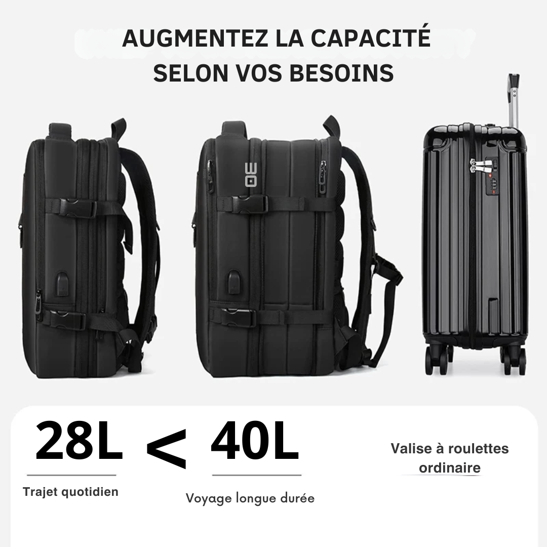 Sac à Dos Compact - FlyPack TravelPro