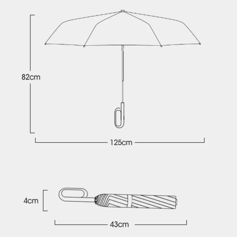 Parapluie StormShield Pro - Confort incassable